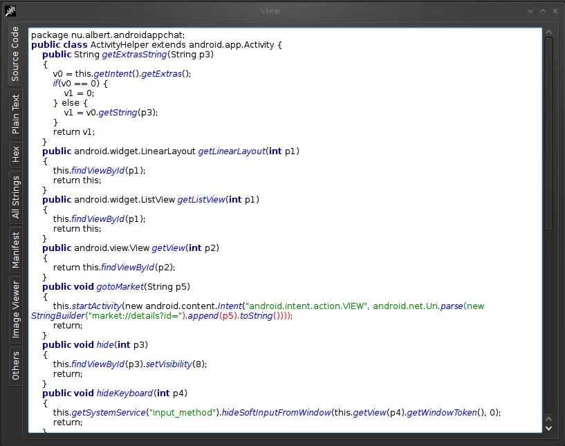 Decompiled Source Code